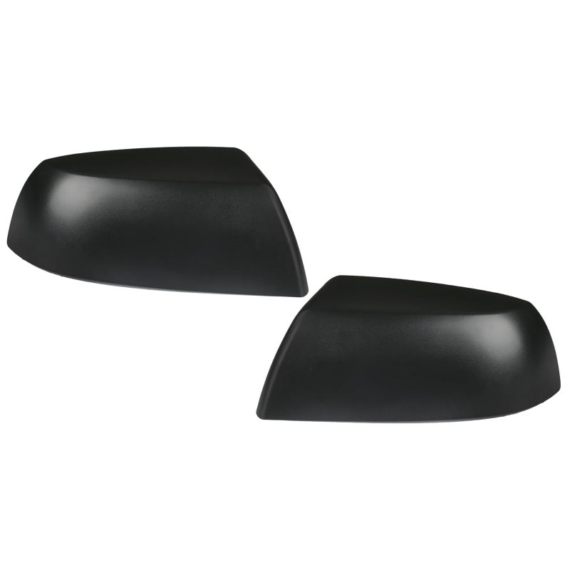 Osompar Textured Black Outer Rear View Mirror Cover Cap Front Driver Passeger Side for Toyota Tundra 20072021 Toyota Sequoia Replaces 879450C020 879150C040
